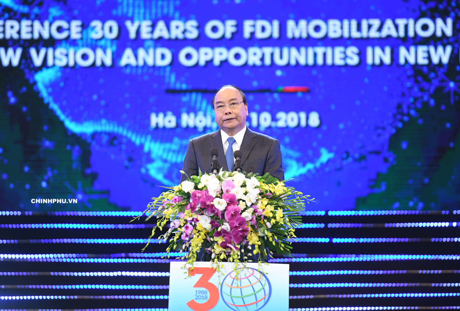 Hội nghị tổng kết 30 năm thu hút FDI: 24 văn kiện hợp tác đầu tư được ký kết
